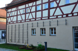 Rankgerüst für wilden Wein