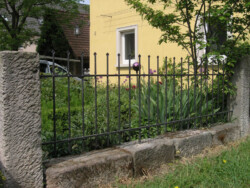 Begrenzung eines Bauerngartens
