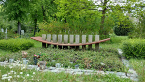 Gemeinschaftsgrab auf dem Friedhof Lindenau in Leipzig