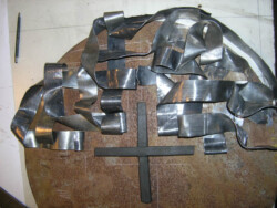 Modell eines Kreuzes