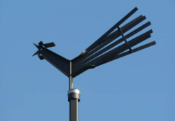 Kirchturmhahn aus I-Träger