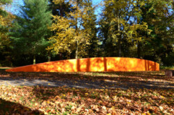 Die fertiggestellte Arbeit im Stadtpark Stein