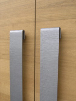 Türgriffe an der Aussegnungshalle
Westfriedhof Nürnberg