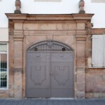 Eingebautes Tor nach der Restaurierung