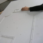 Positionierung der aufgesetzten Zierrahmen